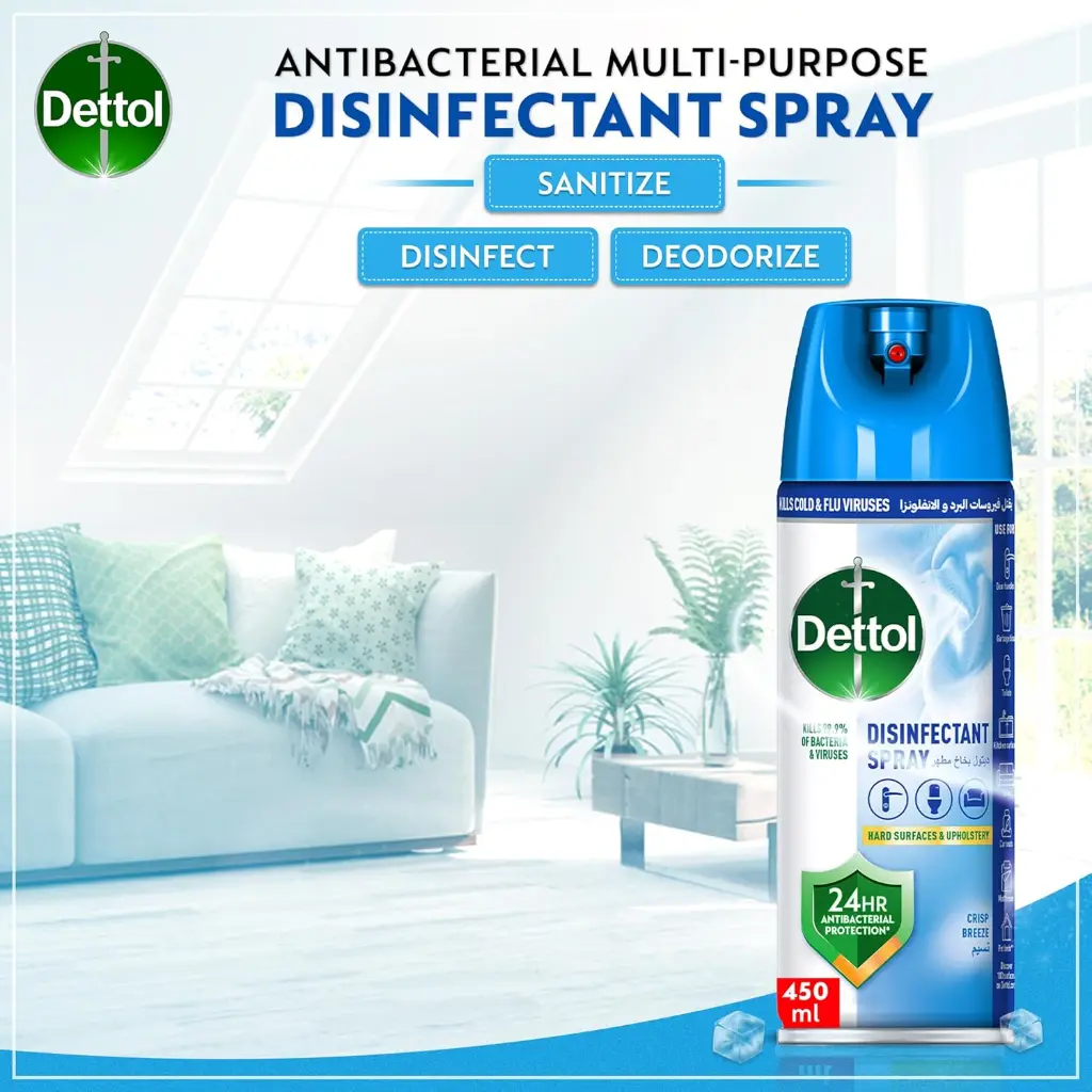 Dettol All in One Disinfectant Spray, Crisp Breeze Dubai.webp