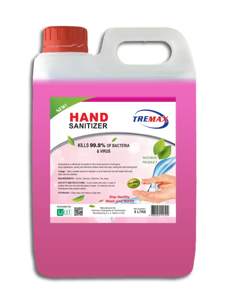 HAND WASH LIQUID ROSE PEARLIZED 5 LTRS MAX-STAR