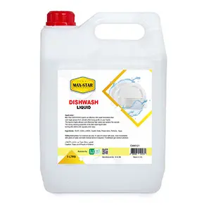 DISH WASH LIQUID 5 LTRS MAX-STAR