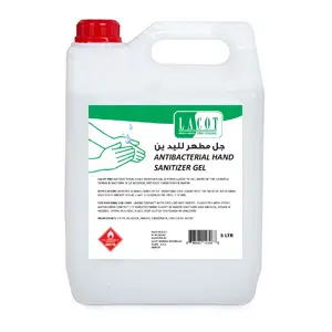 HAND SANITIZER ANTIBACTERIAL GEL 5LTR LACOT-PRO
