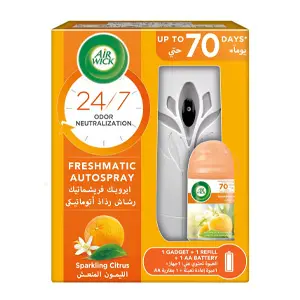 AIRWICK FRESHMATIC KIT DEVICE+CITRUS REFILL 250ML GBS