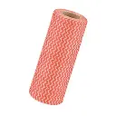 ALL PURPOSE KITCHEN/DISH JERRY CLOTH 30CM X 33CM ROLLS ECOLINE RED