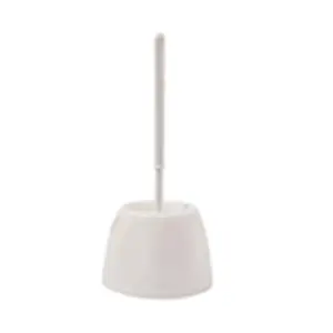 W/C TOILET BRUSH WHITE WITH HOLDER