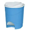 PLASTIC PEDAL DUST BIN 10LTR COSMOPLAST