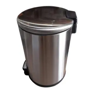 STAINLESS STEEL PEDAL BIN SOFT CLOSE FPR PROFESSIONAL