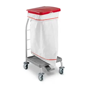 TTS LINEN TROLLEY DUST 4161 WITH PEDAL