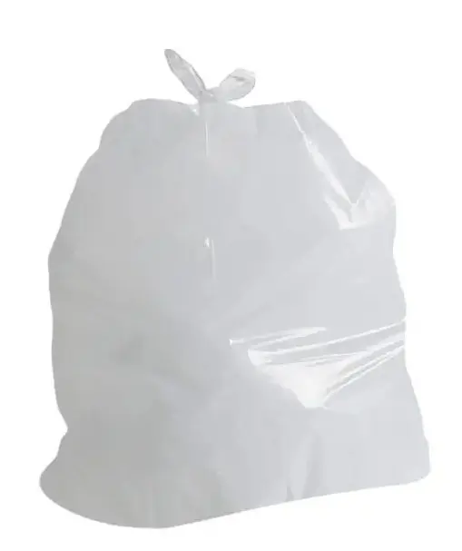HDPE WHITE BIN BAGS 50X60CMS BIO-DEG BH 18MIC
