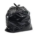 LDPE BLACK GARBAGE BAGS 65X95CMS BIO-DEG BH 35MIC (1 X 10 KG - 250 PCS)