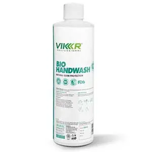 BIO HAND WASH PUMP 500ML VIKR NATURES ESSENCE (PEARLIZED LIGHT BEIGE)