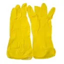 Lacot 12 Pairs Yellow Rubber Household cleaning gloves -XL - ASIN B0D5MSB57F