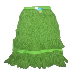 KENTUCKY MOP LOOPED END 400GMS COLORED YARN PROFESSIONAL (GREEN)