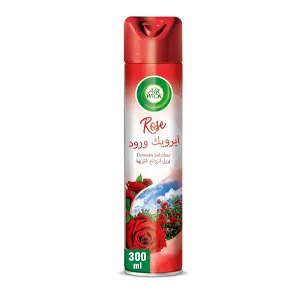 AIRWICK AEROSOL AIRFRESHENER ROSE 300ML