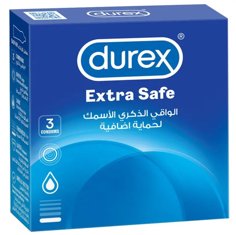 DUREX EXTRA SAFE CONDOMS PACK OF 3 3116983