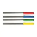 ALUMINIUM HANDLE 150CMS H+T WITH BLUE CAP PROFESSIONAL YH