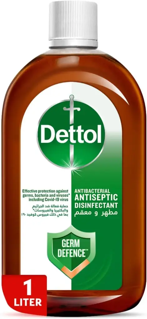 DETTOL ANTISEPTIC ANTIBACTERIAL LIQUID / BROWN LIQUID (1LTR GBS)