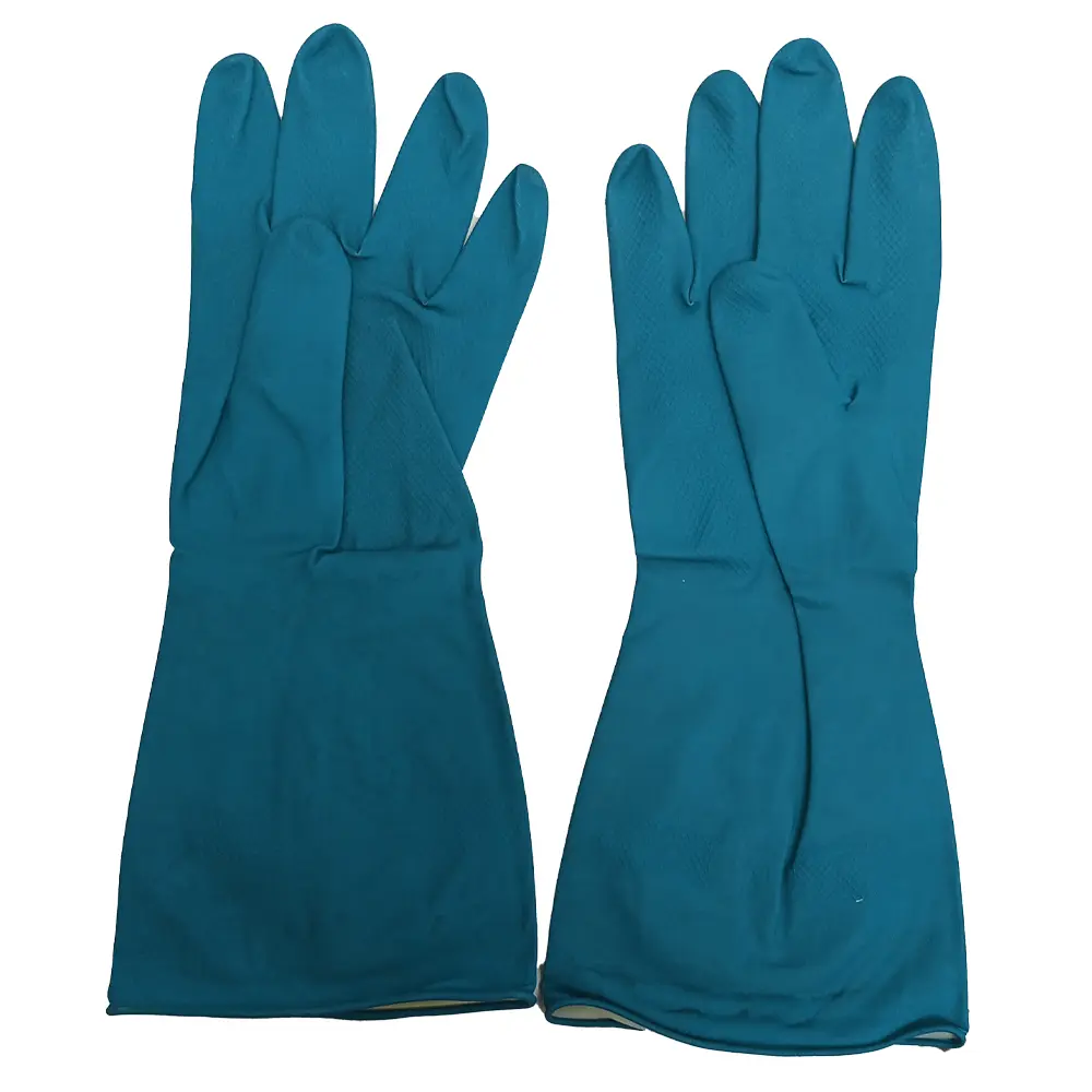 RUBBER GLOVES ECOLINE 12X1PK (EXTRA LARGE, BLUE)