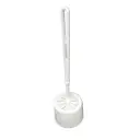 W/C TOILET BRUSH WHITE WITH HOLDER (ECOLINE)