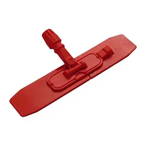 MICROFIBER FLAT MOP POCKET TYPE 40 CM HOLDERS (RED)