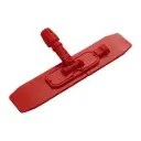 MICROFIBER FLAT MOP POCKET TYPE 40 CM HOLDERS (RED)