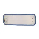 MICROFIBER FLAT MOP FLAP&RING 40 CM SLEEVES POCKET (BLUE)