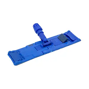 MICROFIBER FLAT MOP FLAP&RING 40 CM HOLDERS (BLUE)