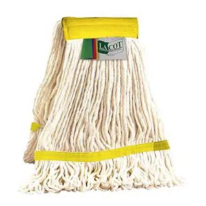 KENTUCKY MOP LOOP END 450G COLORED BAND PROFESSIONAL (YELLOW)
