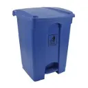 PLASTIC PEDAL BIN ECOLINE (45LTR, BLUE)