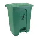 PLASTIC PEDAL BIN ECOLINE (68LTR, GREEN)