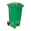 PLASTIC PEDAL BIN ECOLINE (120LTR, GREEN)