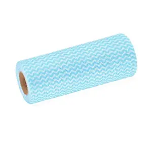 ALL PURPOSE KITCHEN/DISH JERRY CLOTH 30CM X 33CM ROLLS ECOLINE (BLUE)
