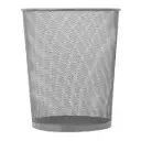 NETTED METAL OPEN BINS 15LTR ECOLINE (SILVER)