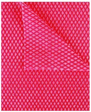 ALL PURPOSE KITCHEN/DISH JERRY CLOTH 50X36CMS 50SHT/PKT ECOLINE (RED)