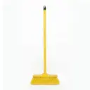 SOFT BROOM HEAD & HANDLE FULL SET (WOODEN HANDLE, YELLOW, ECOLINE)