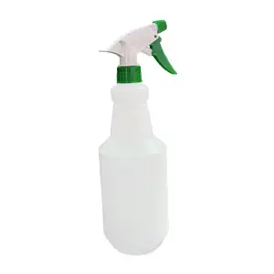 PLASTIC SPRAY BOTTLE 750ML WITH TRIGGER (GREEN)