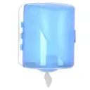 CENTRE FEED HAND TOWEL DISPENSER ECOLINE (WITHOUT LOGO, BLUE)