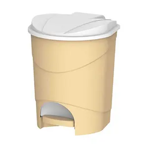 PLASTIC PEDAL DUST BIN 10LTR COSMOPLAST