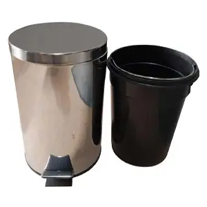 STAINLESS STEEL PEDAL BIN ECOLINE