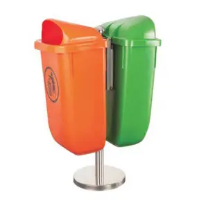 POLE BIN 50 LTR FOR PARKING AREA