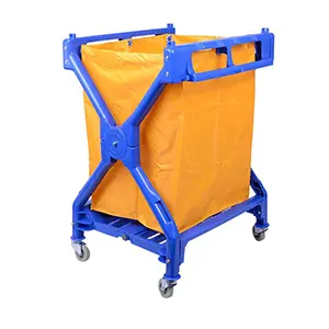 [J000836] FOLDABLE LAUNDRY TROLLEY