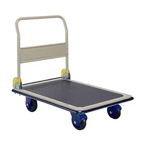 STAINLESS STEEL HEAVY DUTY PLATFORM TROLLEY