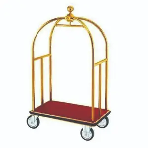 [J000833] HIGH QUALITY BELLMAN LUGGAGE CARTS.