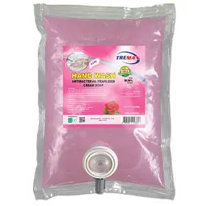 [C000435] ANTIBACTERIAL HAND WASH ROSE 1LTR SACHET TREMAX