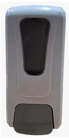 [C000569GLE] MANUAL SOAP DISPENSER REFILLABLE 1000ML WHITE ELG
