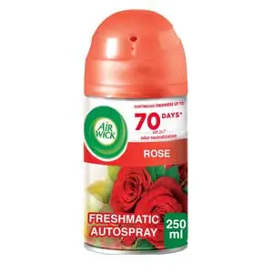 [C000010] AIRWICK AIRFRESHNER FRESHMATIC REFILL 250ML GBS (ROSE)