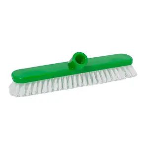 [J000089] CARPET / WET FLOOR BROOMS HARD (GREEN, ITALY)