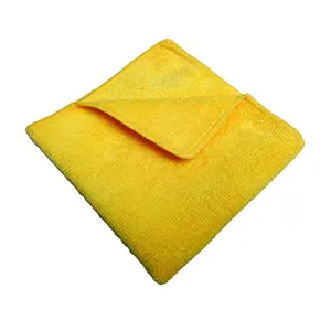 [J000178COL] MICROFIBER CLOTH 40 X 40 CMS (YELLOW, PROFESSIONAL)