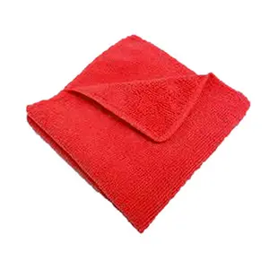 [J000179COL] MICROFIBER CLOTH 40 X 40 CMS (RED, PROFESSIONAL)