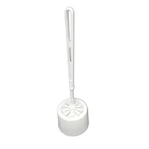 [J000221] W/C TOILET BRUSH WHITE WITH HOLDER (ECOLINE)