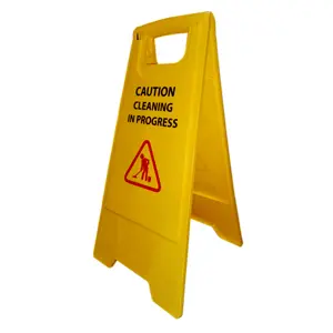 [J002231COL] CAUTION SIGN BOARD (WET FLOOR, ECOLINE)