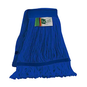 [J000879GEM] KENTUCKY MOP LOOPED END 450GMS COLORED YARN PROFESSIONAL (BLUE)
